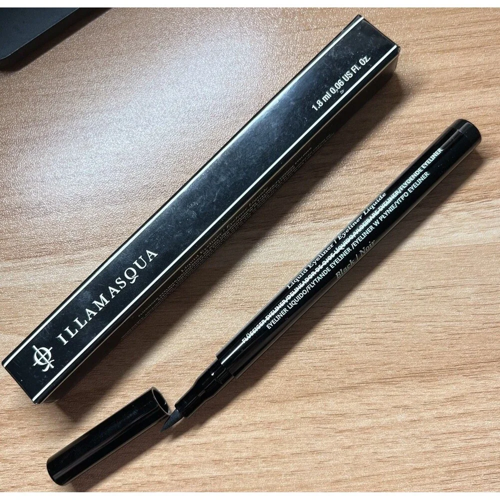 Illamasqua Liquid Eyeliner in Black - Full Size - New in Box